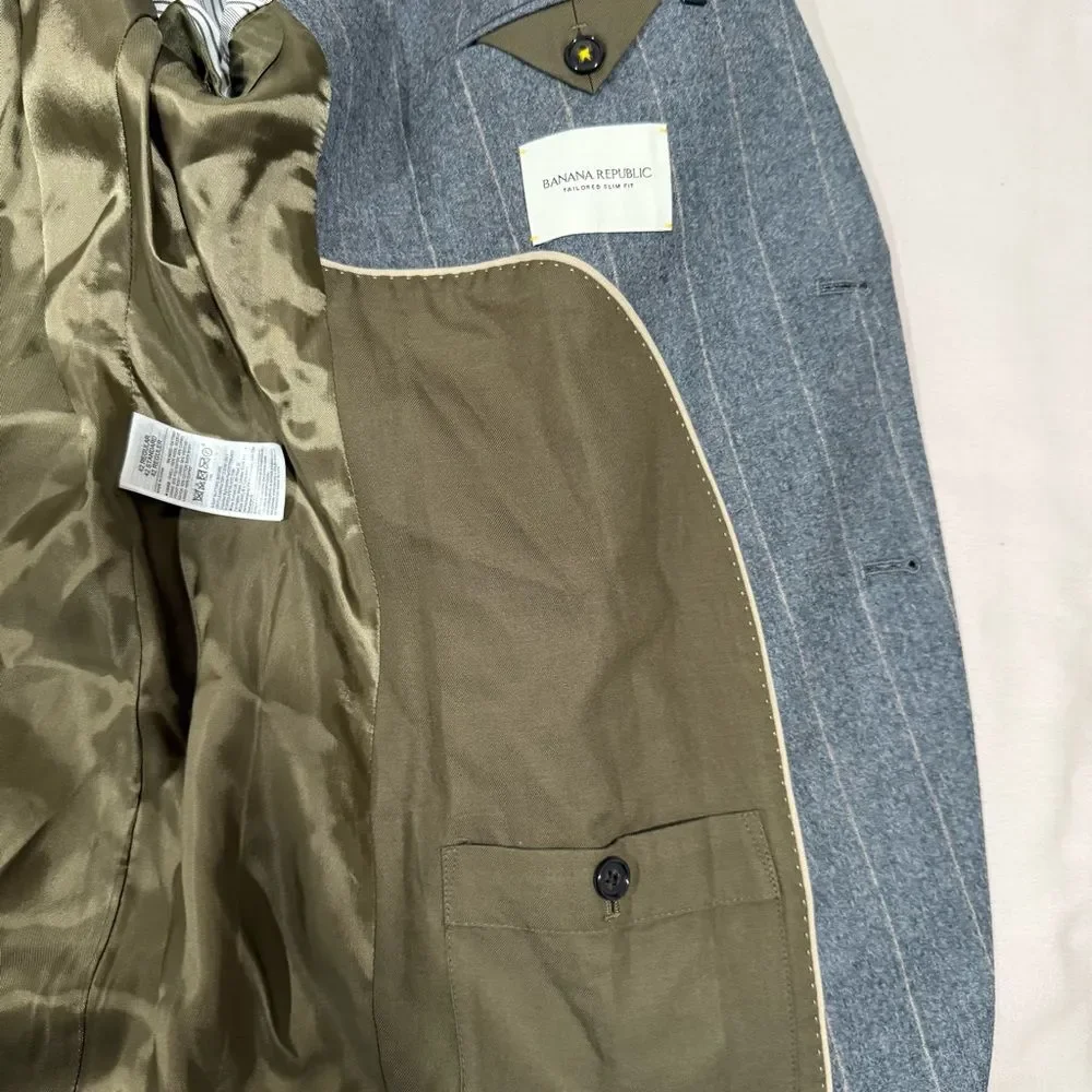 NWT Banana Republic Men’s Wool Classic Blazer Jacket - 42R